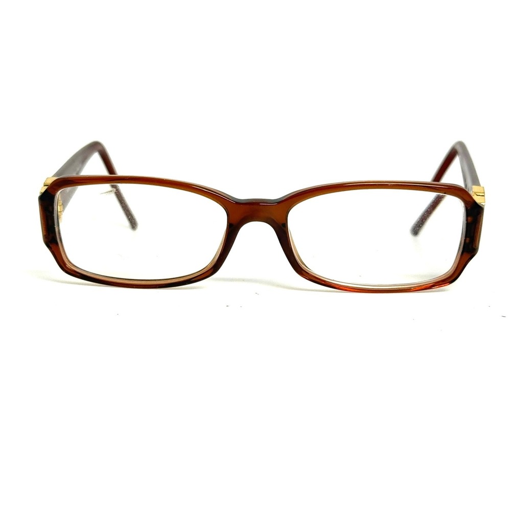Dolce & Gabbana DG 3013-B 607 Brown Crystal DG Logo Eyeglass Frames  52-16-135